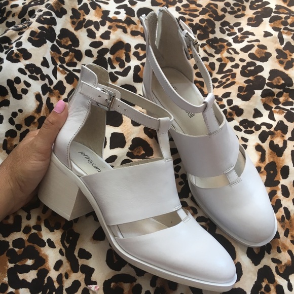 Jeffrey Campbell Shoes - ✨Jeffrey Campbell✨Cut-out Boots Melina White 36